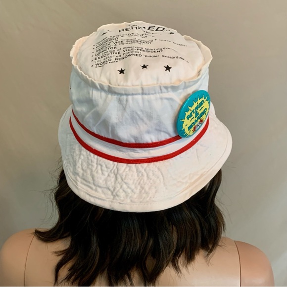 “Retired But Re-Hired” Vintage Joke Bucket Hat - Picture 9 of 12
